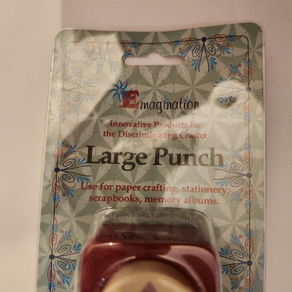 Leaf Large Hole Punch Emagination paper Scrapbook - Picture 2 of 6